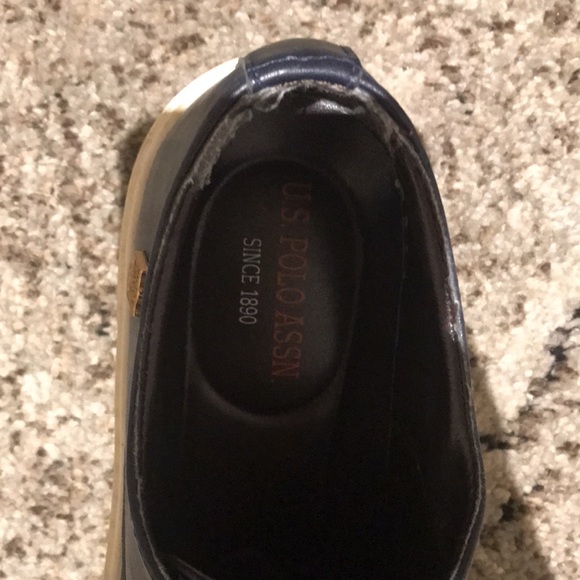 Navy Blue US Polo Shoes - Picture 7 of 9